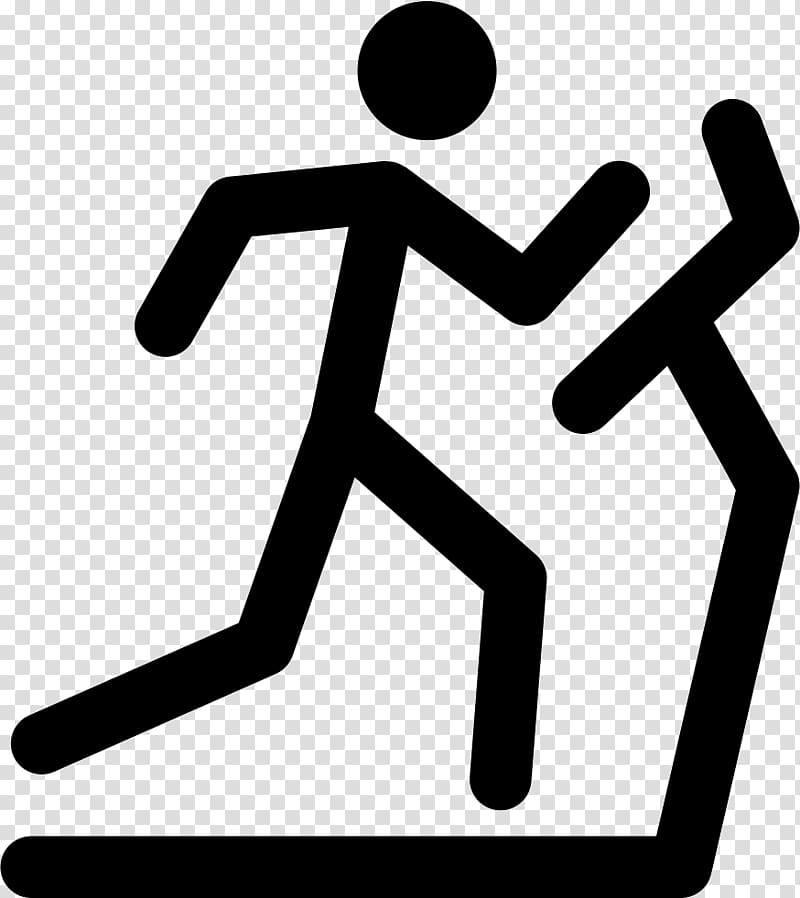 StickMan Running Exercise Treadmill Stick figure StickMan Runner, running on treadmill transparent background PNG clipart