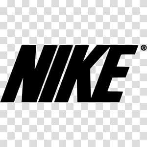 black nike logo no background