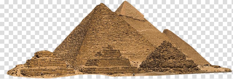 Great Pyramid of Giza Great Sphinx of Giza Egyptian pyramids Pyramid of Khafre, pyramid transparent background PNG clipart