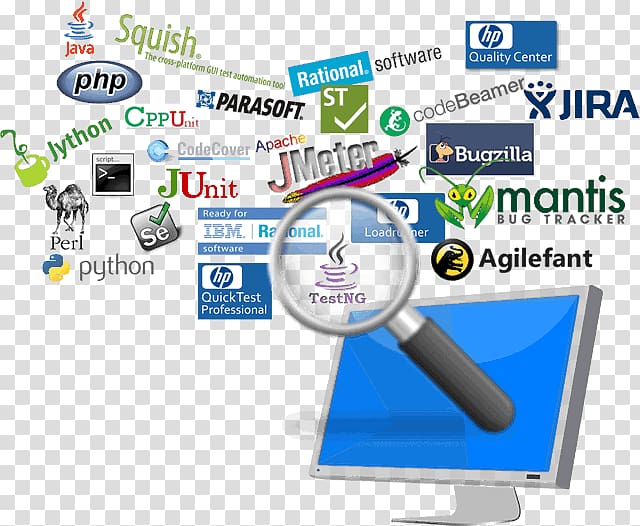 Test automation Software Testing Computer Software HP QuickTest Professional Software quality assurance, others transparent background PNG clipart