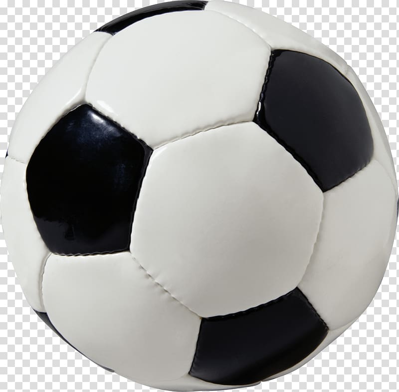 white and black soccer ball, Leather Football Ball transparent background PNG clipart