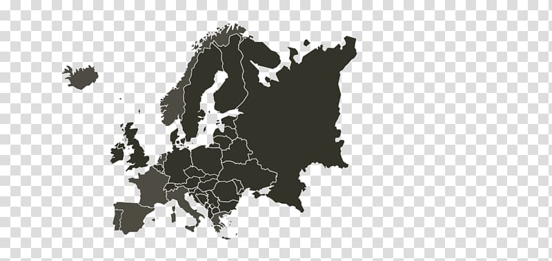 Europe Blank map Mapa polityczna, map transparent background PNG clipart