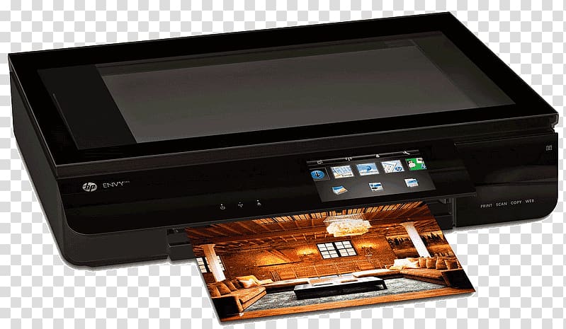 Hewlett-Packard HP ENVY 120 Multi-function printer, xerox machine transparent background PNG clipart