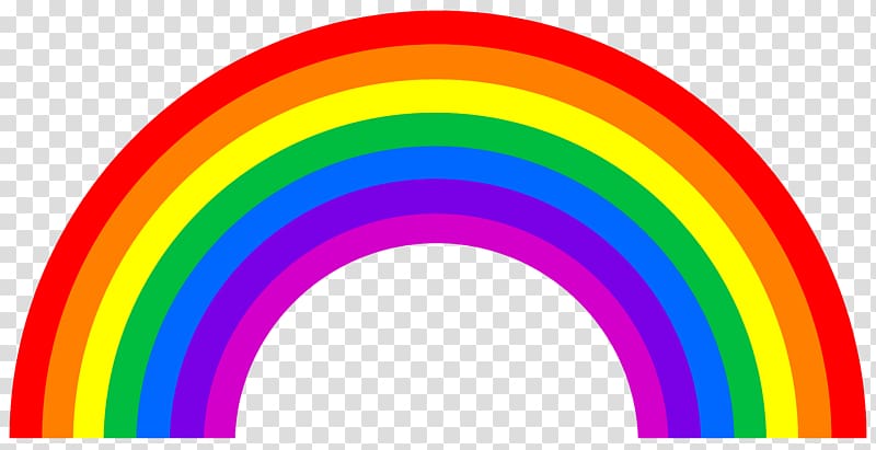 rainbow illustration, Rainbow ROYGBIV Color , Hd Rainbow transparent background PNG clipart
