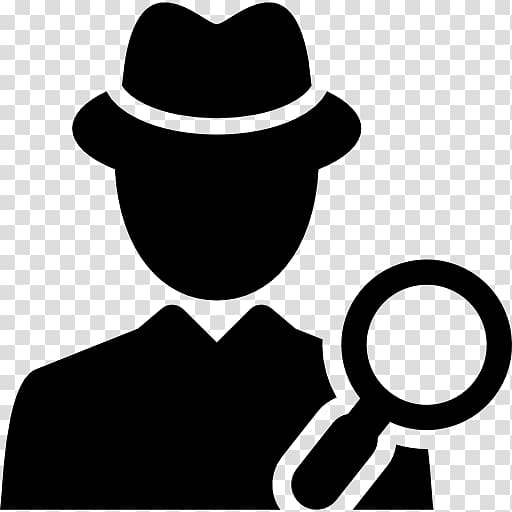 Detective Private investigator Computer Icons Police , private investigator transparent background PNG clipart