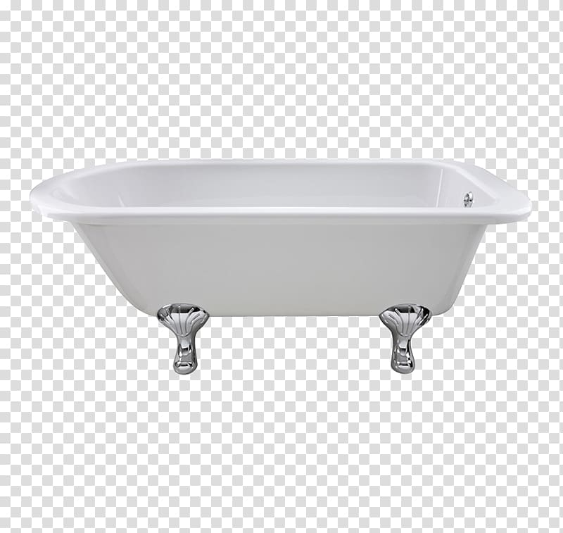 white bathtub, Freestanding Bath Side View transparent background PNG clipart
