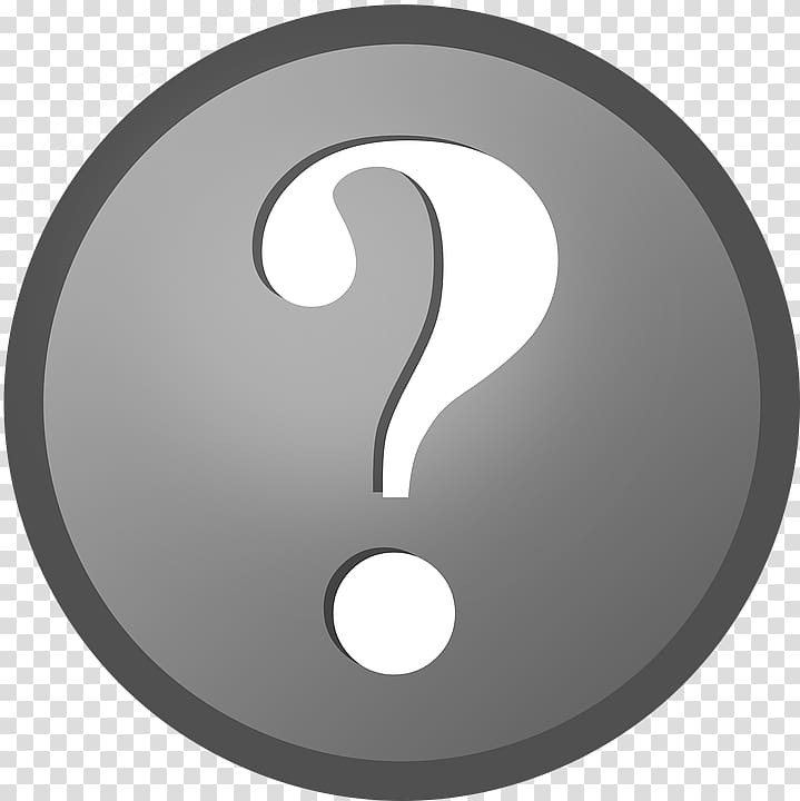 Logo YouTube Question, pressure column transparent background PNG clipart