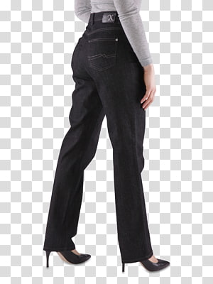 Jeans Leggings Denim Leather Pants, Slim-fit Pants transparent background PNG clipart thumbnail