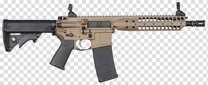 LWRC International LWRC M6 6.8mm Remington SPC 5.56×45mm NATO Rifle, Lwrc International transparent background PNG clipart