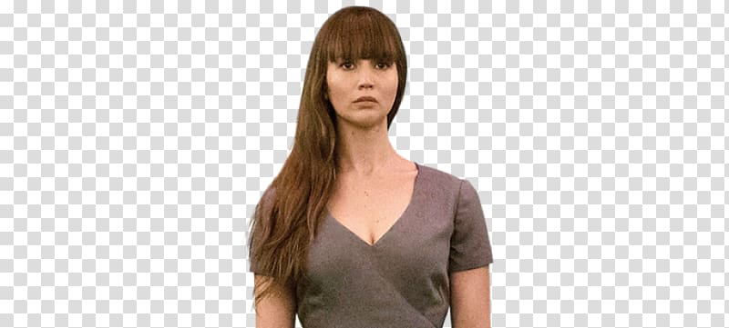 Dominika Egorova Red Sparrow Film Hair coloring Brown hair, field sparrow transparent background PNG clipart