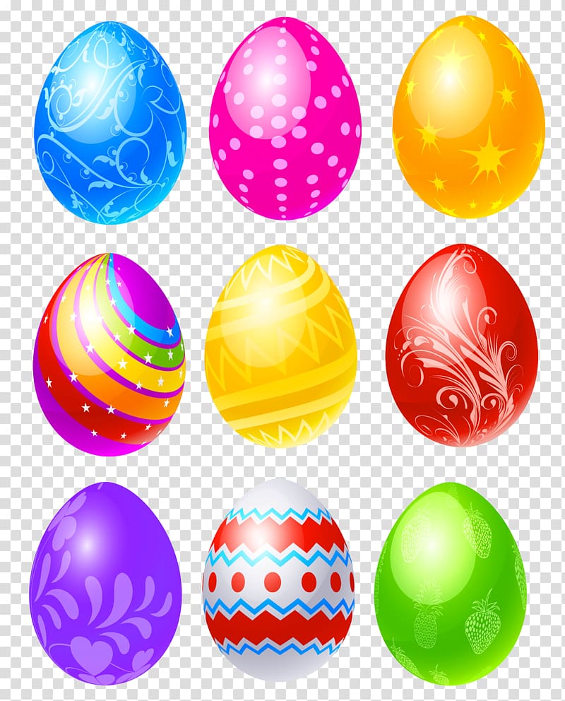 Red Easter egg, eggs transparent background PNG clipart