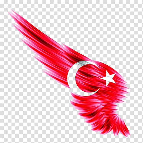 Turkey flag wings , I Duvarkapla.co | Wall paper Flag of Turkey Ottoman Empire Istanbul, Red Wings transparent background PNG clipart