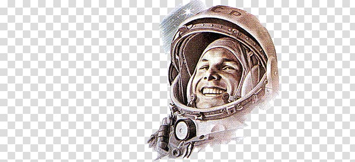 Yuri Gagarin transparent background PNG clipart
