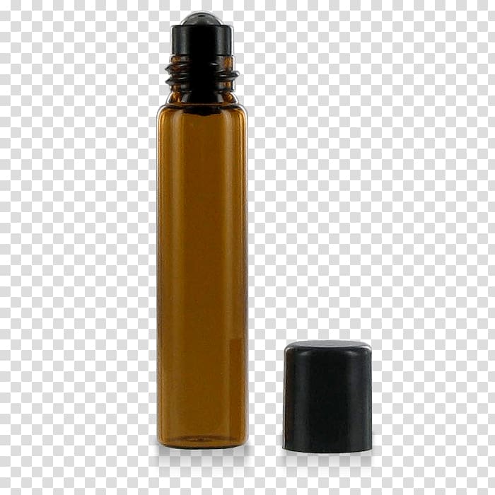 Glass bottle Essential oil Cosmetics Flacon, oil transparent background PNG clipart