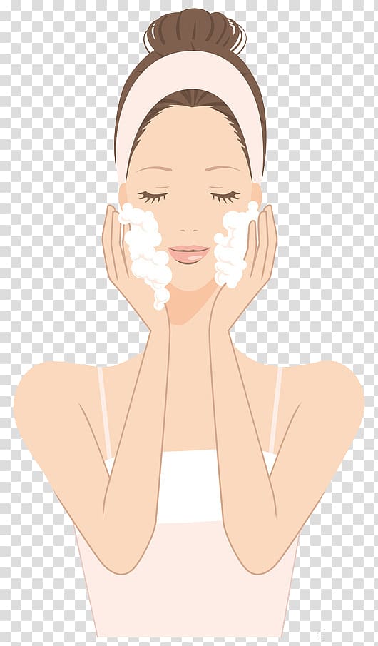 face girl transparent background PNG clipart