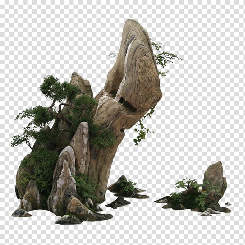 庭石 Stone Rock Garden, Stone transparent background PNG clipart