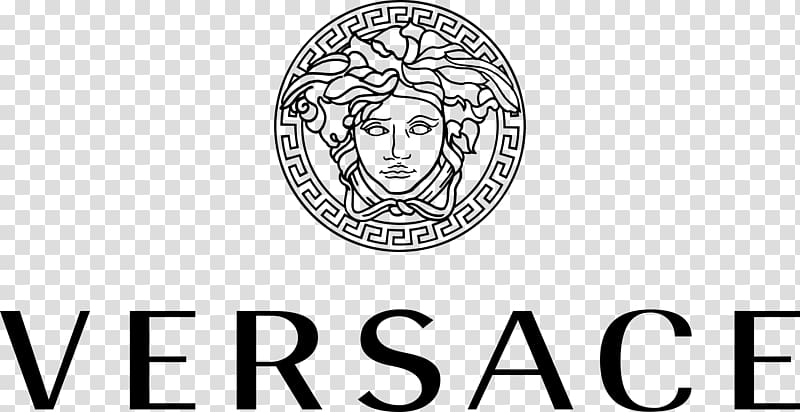 Versace Italian fashion Fashion design Logo, vesace transparent background PNG clipart