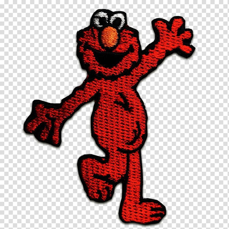 Embroidered patch Elmo Iron-on Appliqué Embroidery, others transparent background PNG clipart