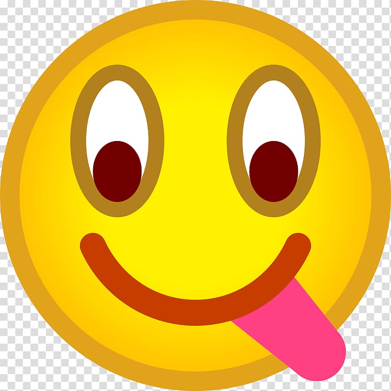 Emoticon Smiley Tongue , Happy Face Sticking Out Tongue transparent background PNG clipart