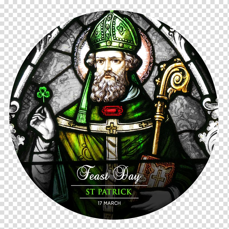 Saint Patrick\'s Day Patron saint March 17, st patrick transparent background PNG clipart
