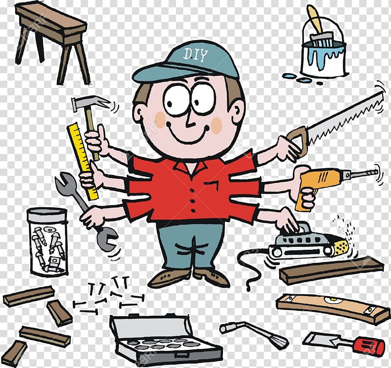Handyman Best Handy Services Adherent Transparent Background Png Clipart Hiclipart