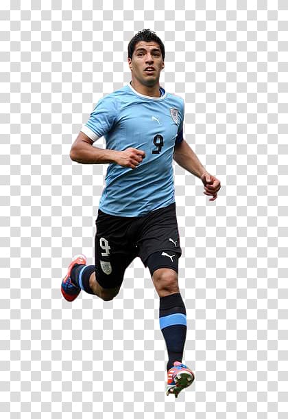 man in blue jersey , Olympic Games 2012 Summer Olympics La Liga Rendering Sport, Suarez uruguay transparent background PNG clipart