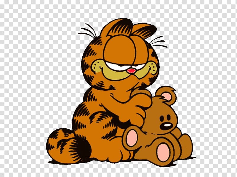 Garfield illustration, Garfield and Pet transparent background PNG clipart
