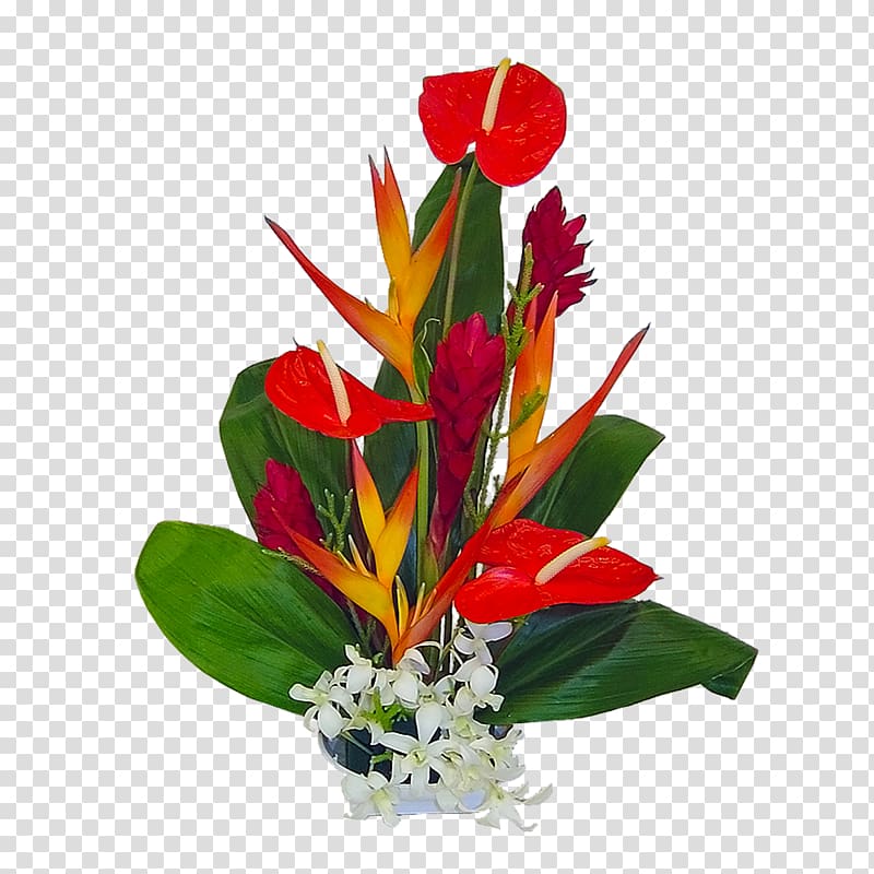 Hawaii Flower bouquet Floristry Floral design, tropical flower transparent background PNG clipart
