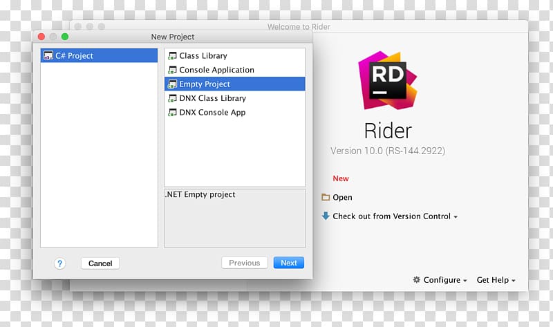 Computer program JetBrains C# Rider Integrated development environment, Ms PROJECT transparent background PNG clipart