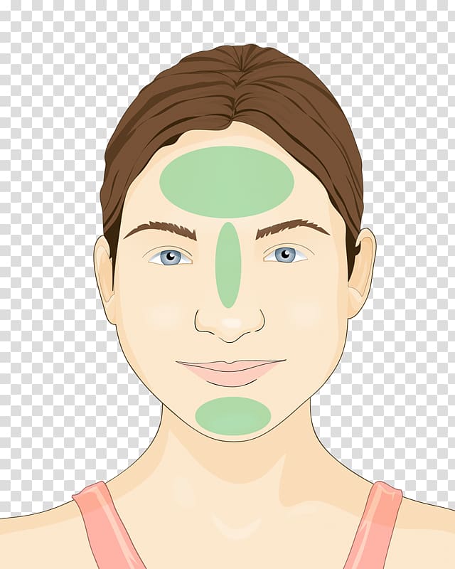 T-Zone Cleanser Skin Nose Eye, nose body parts transparent background PNG clipart