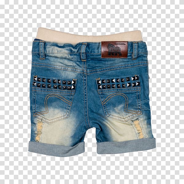 Denim Jeans Indigo dye Shorts Child, heavy metal transparent background PNG clipart