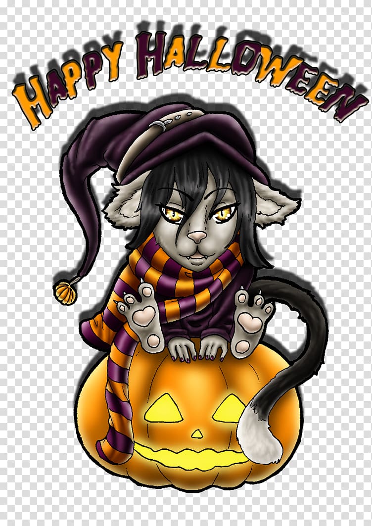 Animated cartoon Illustration Product Font, happy halloween happy transparent background PNG clipart