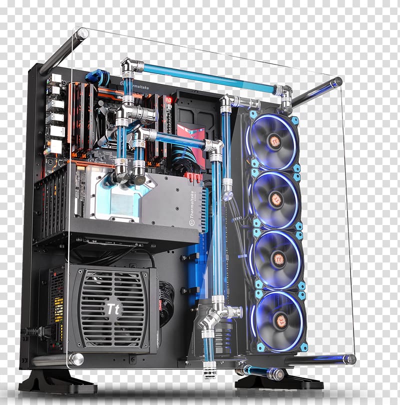 Computer Cases & Housings Thermaltake Commander MS-I ATX Personal computer, cooling transparent background PNG clipart