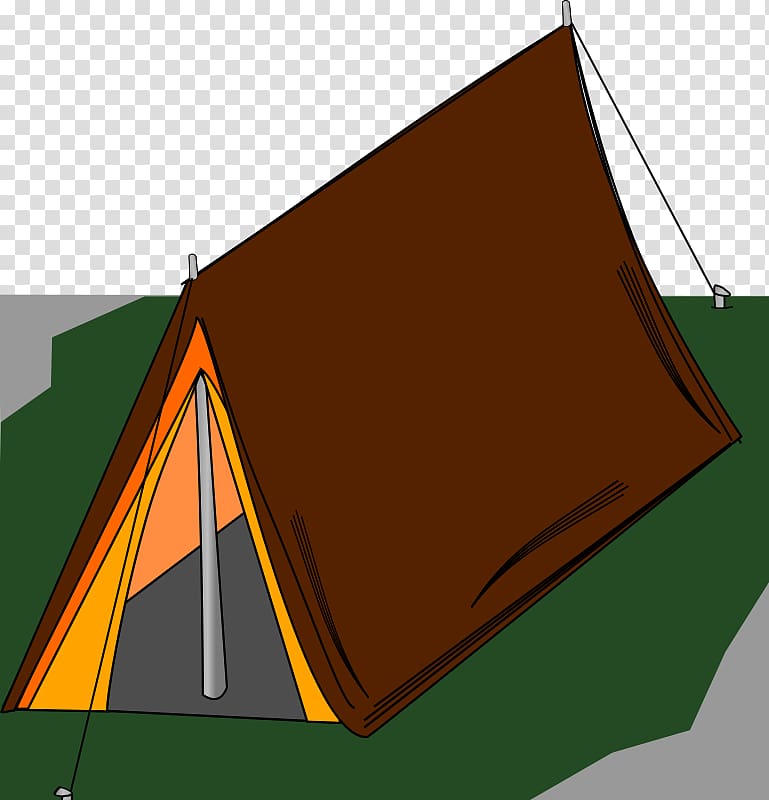 Tent Camping Campfire , Free Tent transparent background PNG clipart