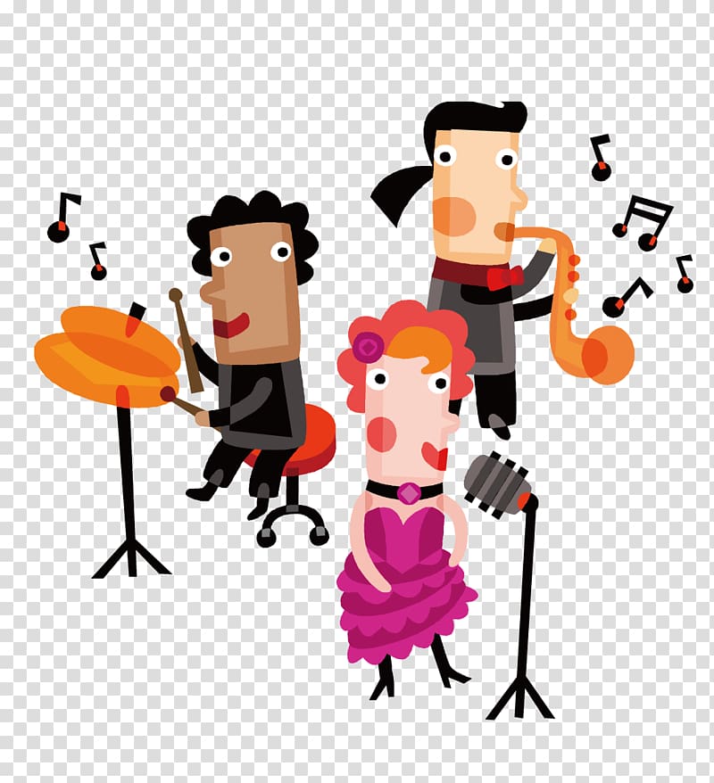 Performance Musician Musical ensemble , Happy Singing transparent background PNG clipart