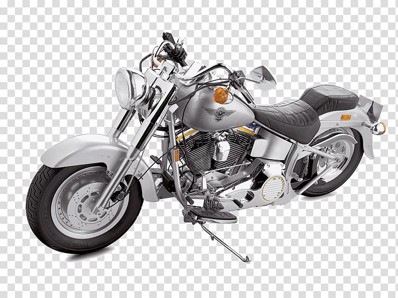 Harley-Davidson FLSTF Fat Boy Motorcycle Harley-Davidson Twin Cam engine Softail, star rating transparent background PNG clipart