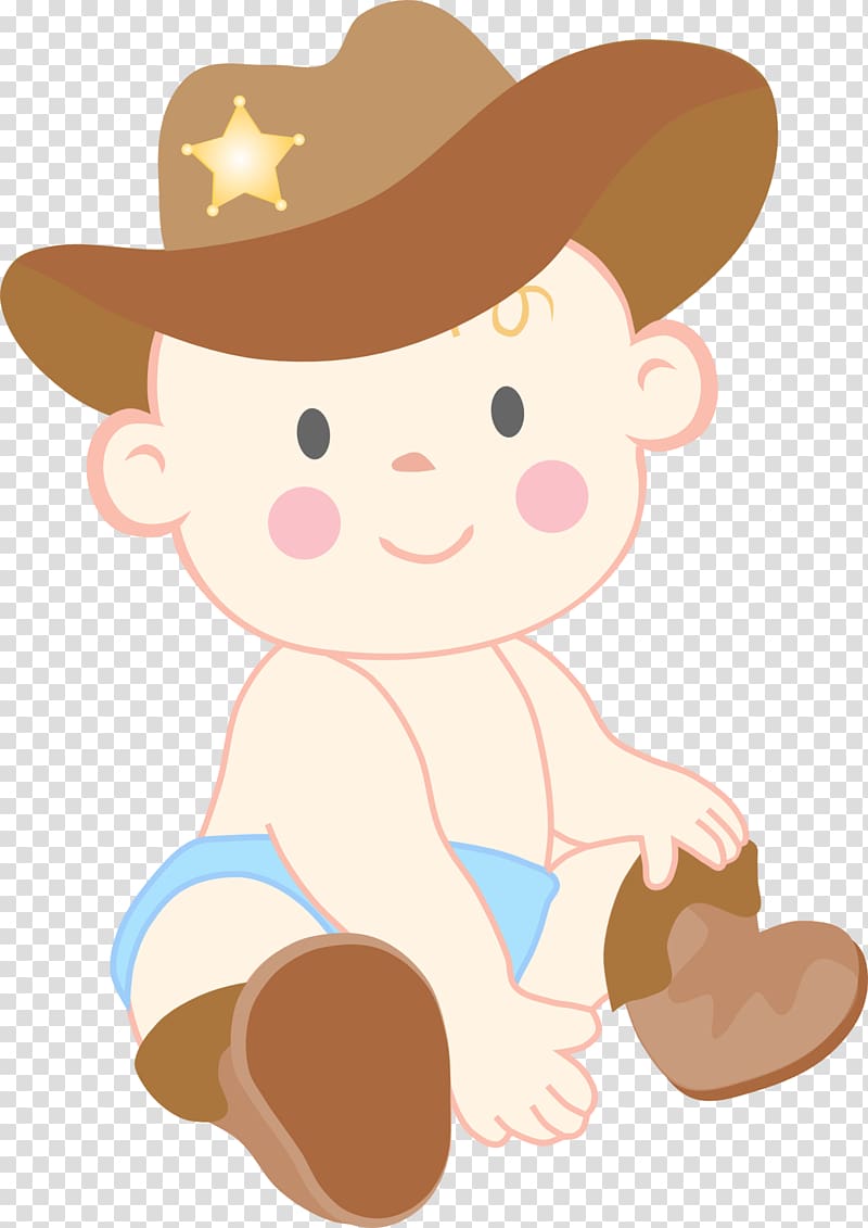 Cowboy boot Infant Western , Nice Work transparent background PNG clipart