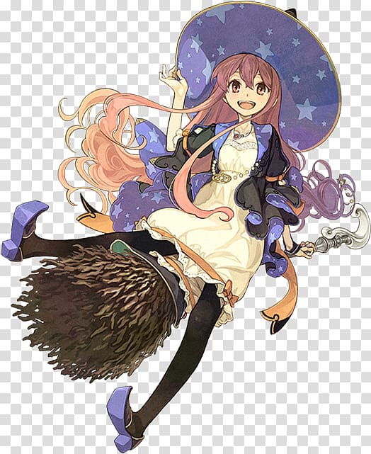 Atelier Escha & Logy: Alchemists of the Dusk Sky Anime Witchcraft Character Wanda Maximoff, Anime transparent background PNG clipart