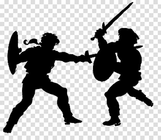 Swordsmanship Combat Duel, Fight transparent background PNG clipart