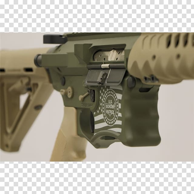 Trigger Airsoft Guns AR-15 style rifle, weapon transparent background PNG clipart