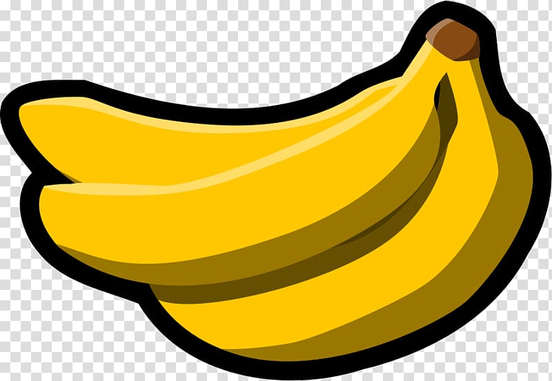 Banana , Banana Cartoon transparent background PNG clipart