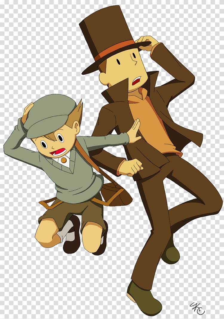 Professor Layton and the Unwound Future Professor Layton and the Miracle Mask Luke Triton Professor Layton and the Azran Legacy Nintendo DS, prof. layton transparent background PNG clipart
