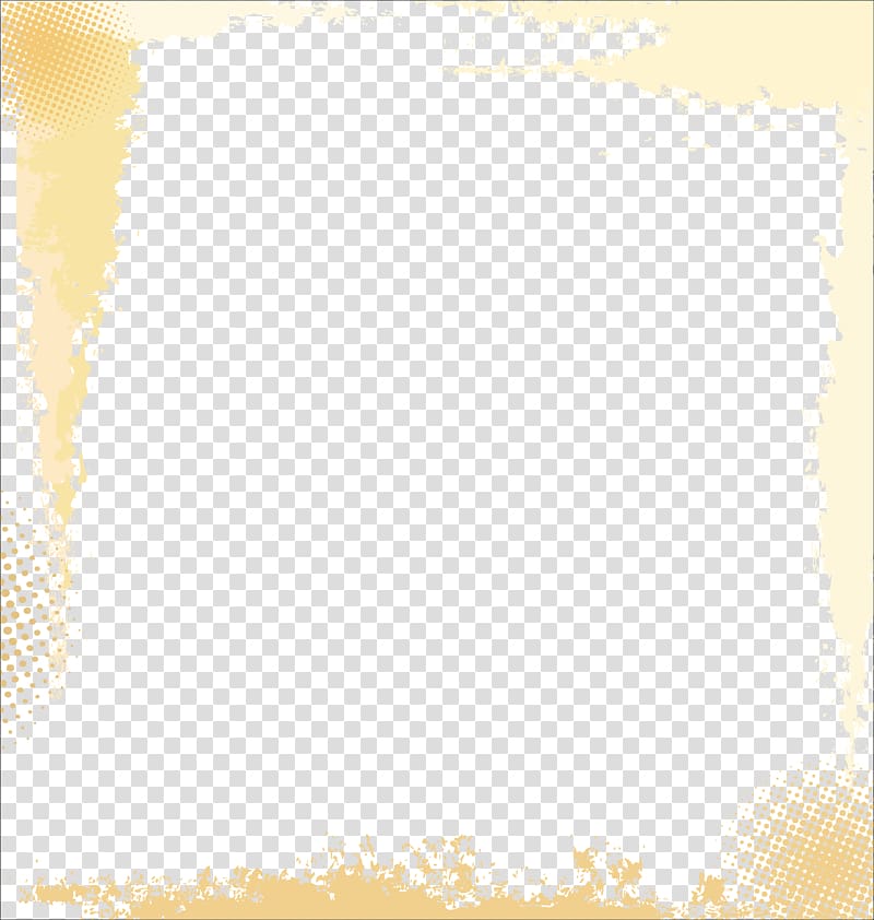 Yellow, Yellow frame transparent background PNG clipart