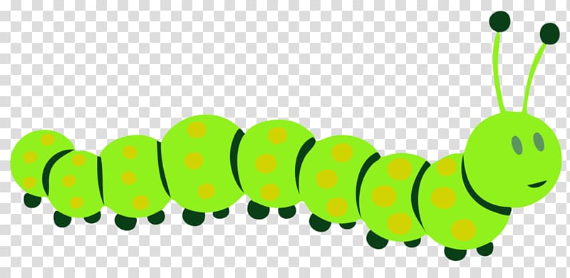 The Very Hungry Caterpillar , worm transparent background PNG clipart