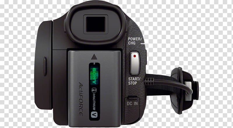 Sony Handycam FDR-AX33 4K resolution Video Cameras SteadyShot, sony transparent background PNG clipart
