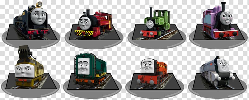 Thomas Diesel Character Tank locomotive, visit relatives and friends transparent background PNG clipart
