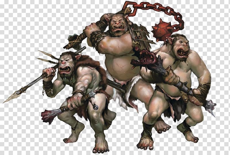 Dungeons & Dragons Magic: The Gathering Ogre Pathfinder Roleplaying Game Monster, monster transparent background PNG clipart