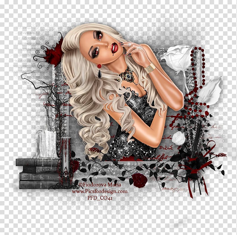 Poster Pin-up girl Album cover, halloween design transparent background PNG clipart