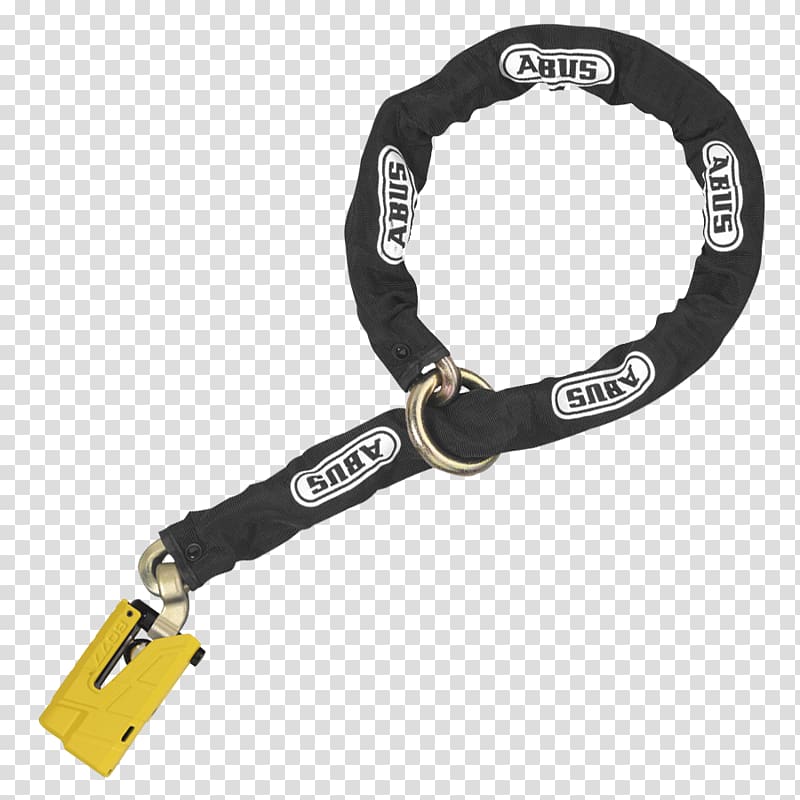 Padlock ABUS Chain Motorcycle, chain lock transparent background PNG clipart