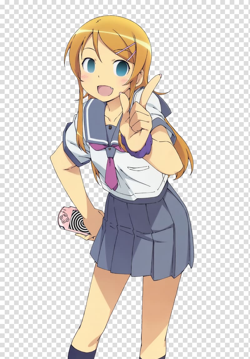 Oreimo Akihabara Anime Z.H.P. Unlosing Ranger VS Darkdeath Evilman T-shirt, oreimo transparent background PNG clipart